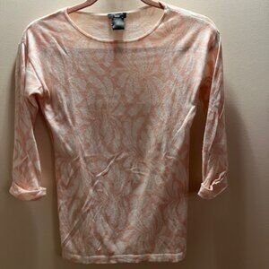 Ann Taylor Factory Small Petite Color: Soft Pink /Cream Print: Soft Floral